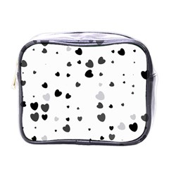 Black Hearts Mini Toiletries Bags by TRENDYcouture