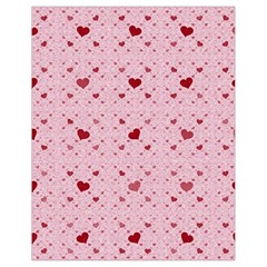 Heart Squares Drawstring Bag (small)