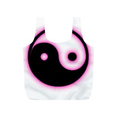 Yin Yang Glow Full Print Recycle Bags (S) 