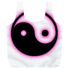 Yin Yang Glow Full Print Recycle Bags (L) 