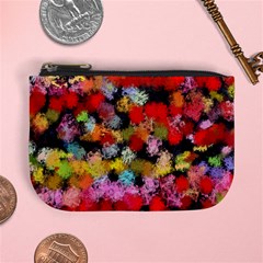 Colorful Brush Strokes                                             	mini Coin Purse by LalyLauraFLM