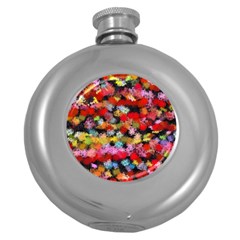 Colorful Brush Strokes                                             			hip Flask (5 Oz) by LalyLauraFLM