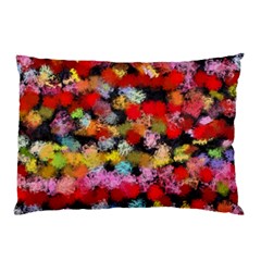 Colorful Brush Strokes                                             			pillow Case