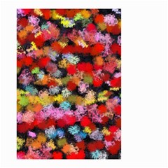 Colorful Brush Strokes                                             Small Garden Flag by LalyLauraFLM