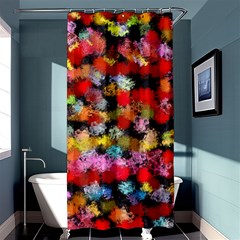 Colorful Brush Strokes                                             	shower Curtain 36  X 72 