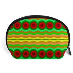 Circles And Waves                                              Accessory Pouch by LalyLauraFLM