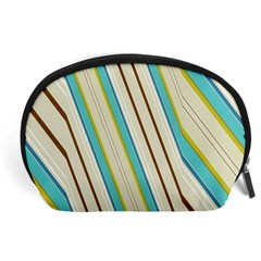 Bent Stripes                                               Accessory Pouch by LalyLauraFLM