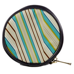 Bent Stripes                                               Mini Makeup Bag by LalyLauraFLM