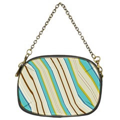 Bent Stripes                                               	chain Purse (two Sides) by LalyLauraFLM