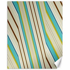 Bent Stripes                                               			canvas 16  X 20  by LalyLauraFLM