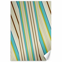 Bent Stripes                                               			canvas 20  X 30  by LalyLauraFLM