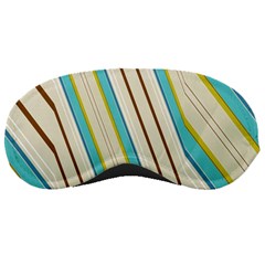 Bent Stripes                                               			sleeping Mask by LalyLauraFLM