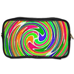 Colorful Whirlpool Watercolors                                                Toiletries Bag (two Sides) by LalyLauraFLM