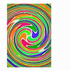 Colorful Whirlpool Watercolors                                                Small Garden Flag