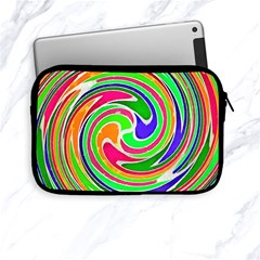 Colorful Whirlpool Watercolors                                                			apple Ipad Mini Zipper Case by LalyLauraFLM