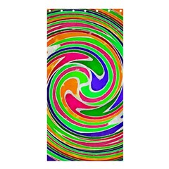 Colorful Whirlpool Watercolors                                                	shower Curtain 36  X 72 