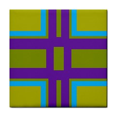 Angles And Shapes                                                 			tile Coaster