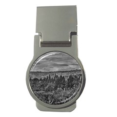 Ecuador Landscape Scene At Andes Range Money Clips (round)  by dflcprints