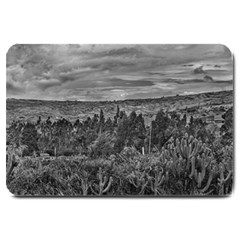 Ecuador Landscape Scene At Andes Range Large Doormat  by dflcprints