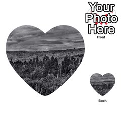 Ecuador Landscape Scene At Andes Range Multi-purpose Cards (heart)  by dflcprints