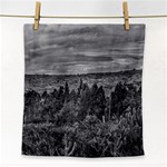 Ecuador Landscape Scene At Andes Range Face Towel Front