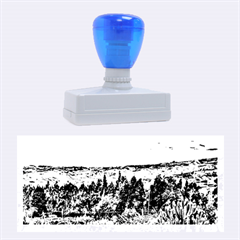 Ecuador Landscape Scene At Andes Range Rubber Stamps (large) by dflcprints