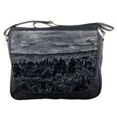 Ecuador Landscape Scene At Andes Range Messenger Bags by dflcprints