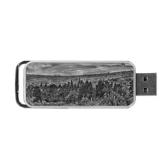 Ecuador Landscape Scene At Andes Range Portable Usb Flash (one Side) by dflcprints