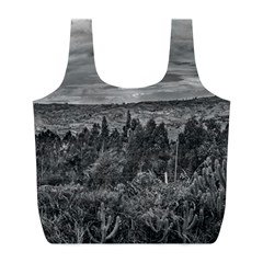 Ecuador Landscape Scene At Andes Range Full Print Recycle Bags (l)  by dflcprints