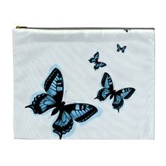 Butterflies Cosmetic Bag (xl) by TRENDYcouture