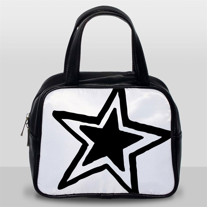 Double Star Classic Handbags (One Side)