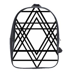 Triangles School Bags (xl)  by TRENDYcouture