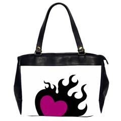 Heartflame Office Handbags (2 Sides)  by TRENDYcouture