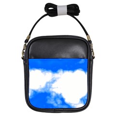 Blue Cloud Girls Sling Bags by TRENDYcouture