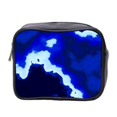 Blues Mini Toiletries Bag 2-side by TRENDYcouture