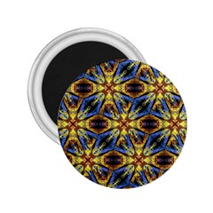 Vibrant Medieval Check 2 25  Magnets by dflcprints