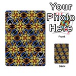 Vibrant Medieval Check Playing Cards 54 Designs  Front - Spade2