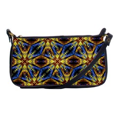 Vibrant Medieval Check Shoulder Clutch Bags by dflcprints