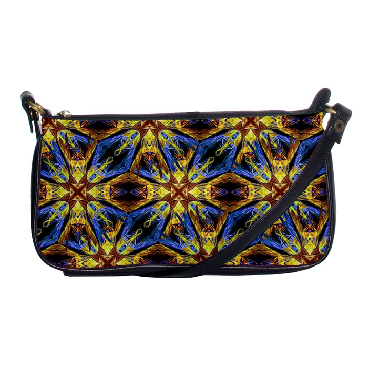 Vibrant Medieval Check Shoulder Clutch Bags