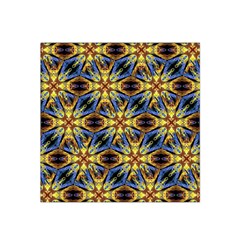 Vibrant Medieval Check Satin Bandana Scarf