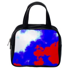 Red White And Blue Sky Classic Handbags (one Side) by TRENDYcouture