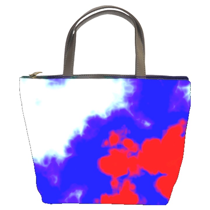 Red White And Blue Sky Bucket Bags