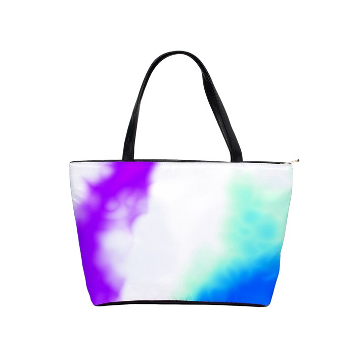 Pink White And Blue Sky Shoulder Handbags