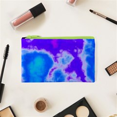 Purple And Blue Clouds Cosmetic Bag (xs)