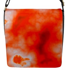 Orange Essence  Flap Messenger Bag (s) by TRENDYcouture