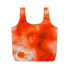 Orange Essence  Full Print Recycle Bags (m)  by TRENDYcouture