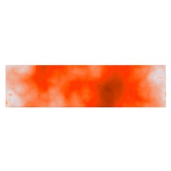 Orange Essence  Satin Scarf (oblong)