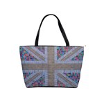 Multicoloured Union Jack Shoulder Handbags Front