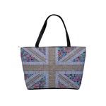 Multicoloured Union Jack Shoulder Handbags Back