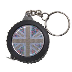 Multicoloured Union Jack Measuring Tapes by cocksoupart